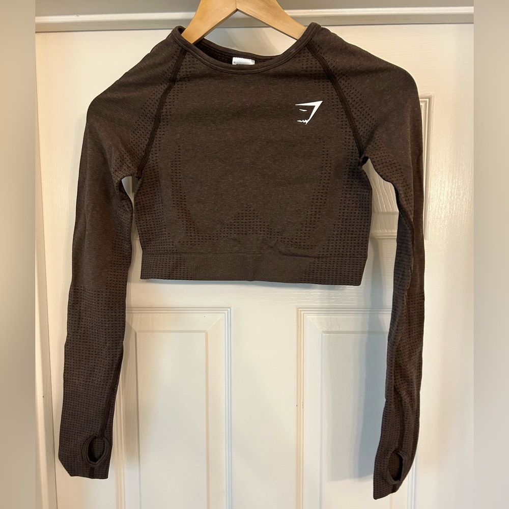 Gymshark long sleeve workout top with  thumb holes!